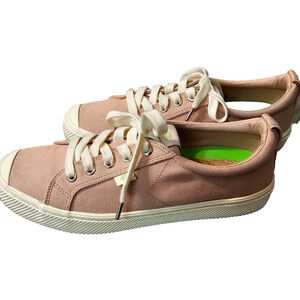Cariuma OCA Low Pink Rose Canvas Sneaker Shoes Size W 9/ M 7.5 Mens Women